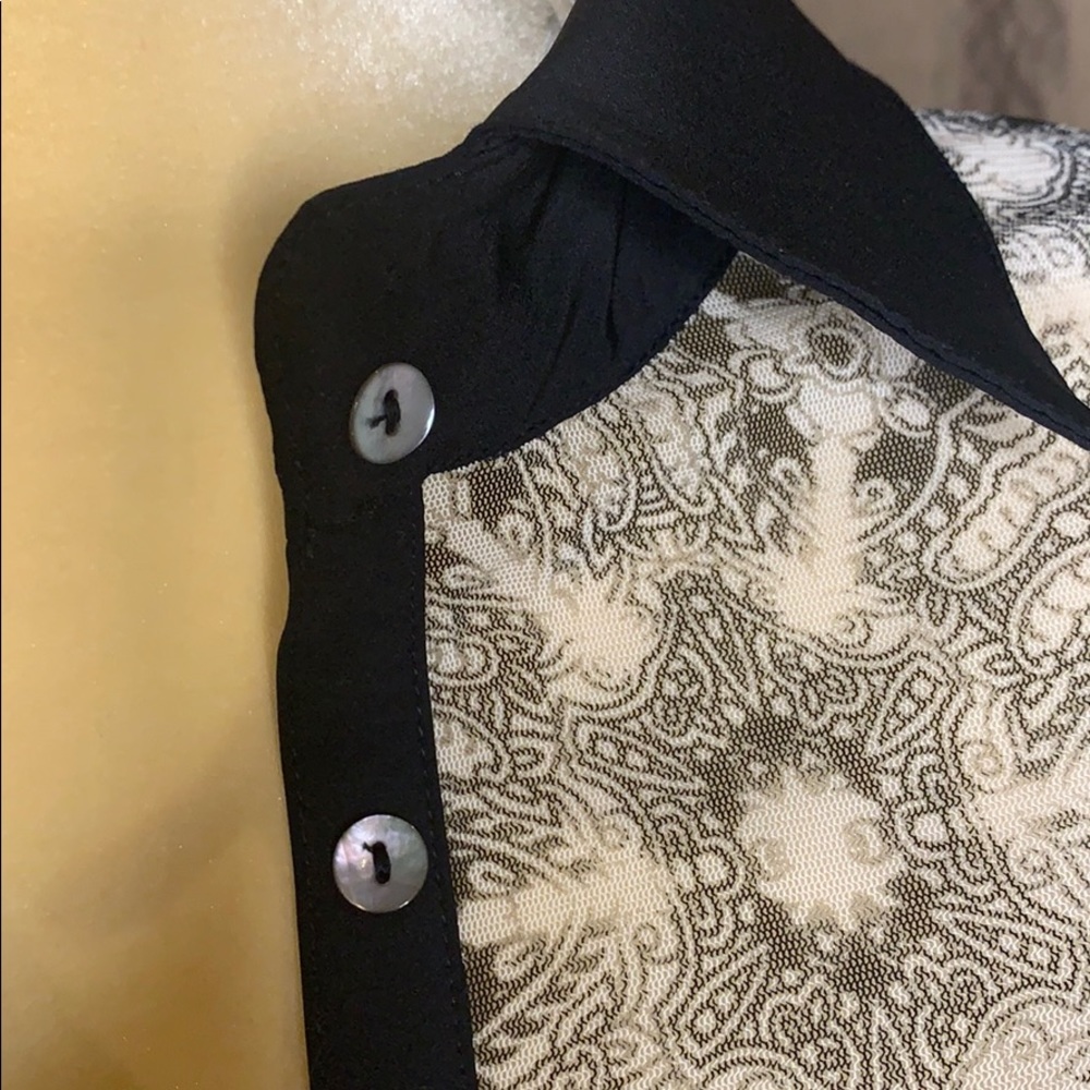 Bebe sheer shirt - Picture 6 of 7